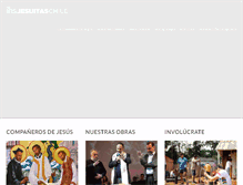Tablet Screenshot of jesuitas.cl