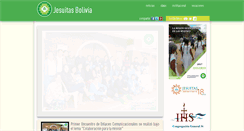 Desktop Screenshot of jesuitas.org.bo